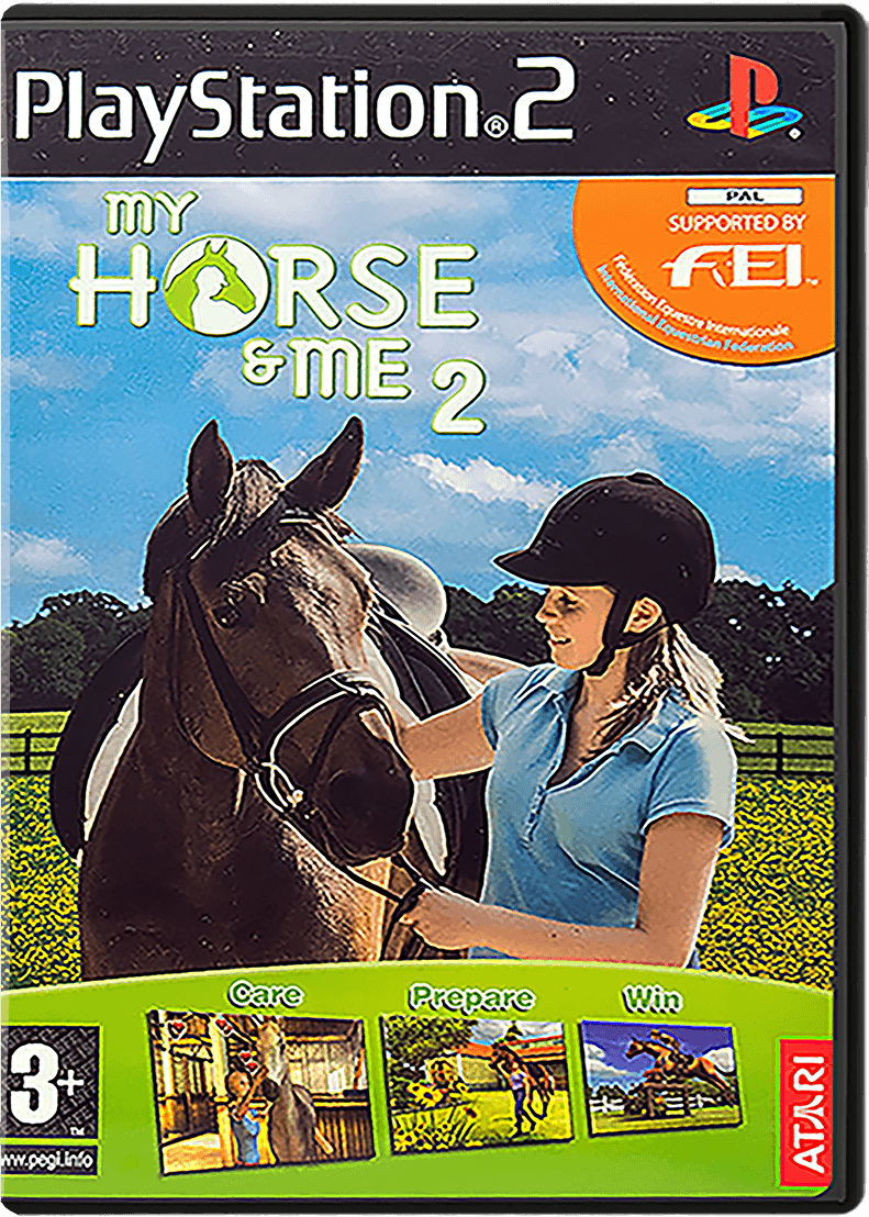 My Horse & Me 2 box art for Playstation 2